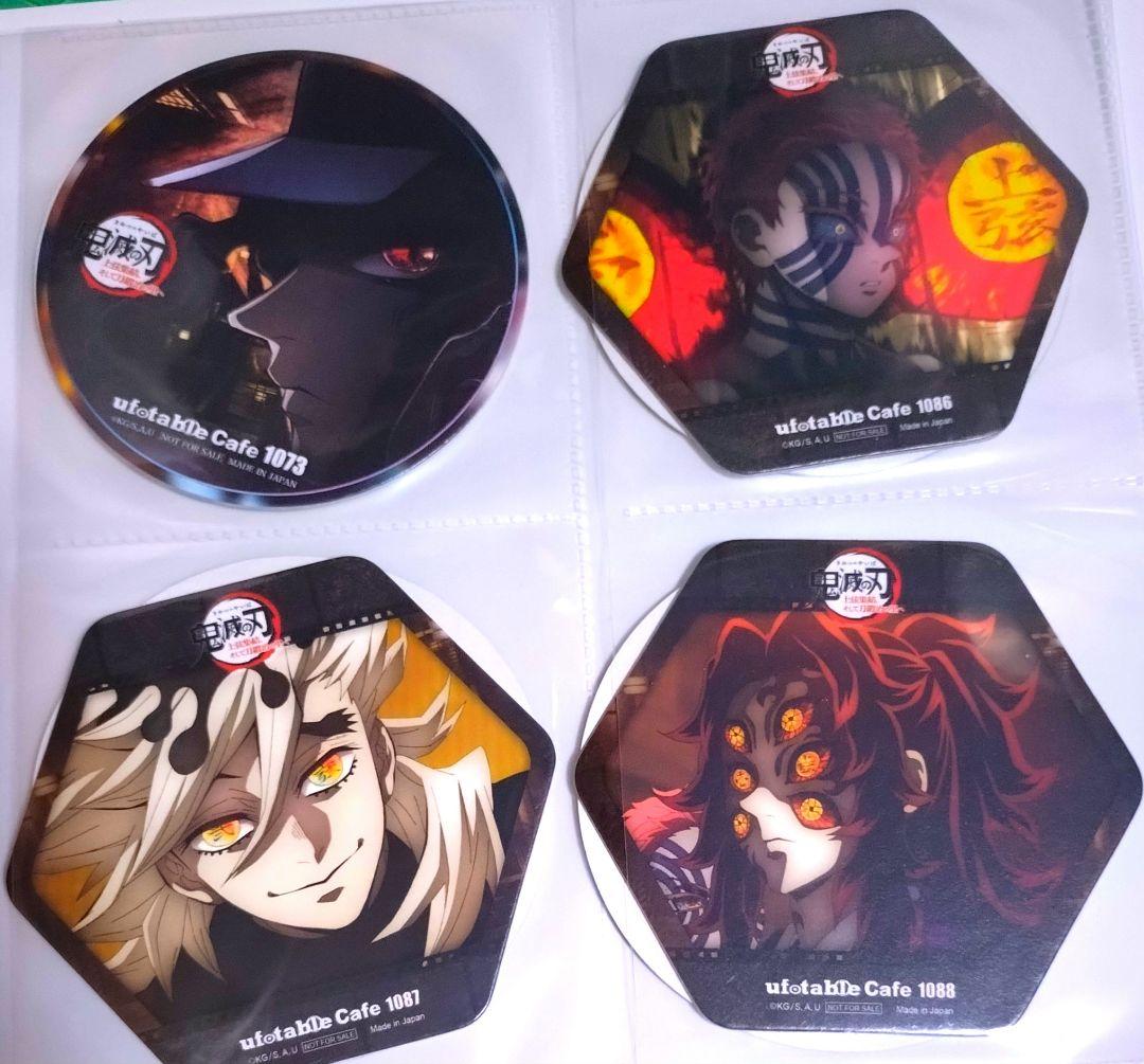 鬼滅の刃 ufotablecafe コースター108枚＆ポスカ2枚 無限城編