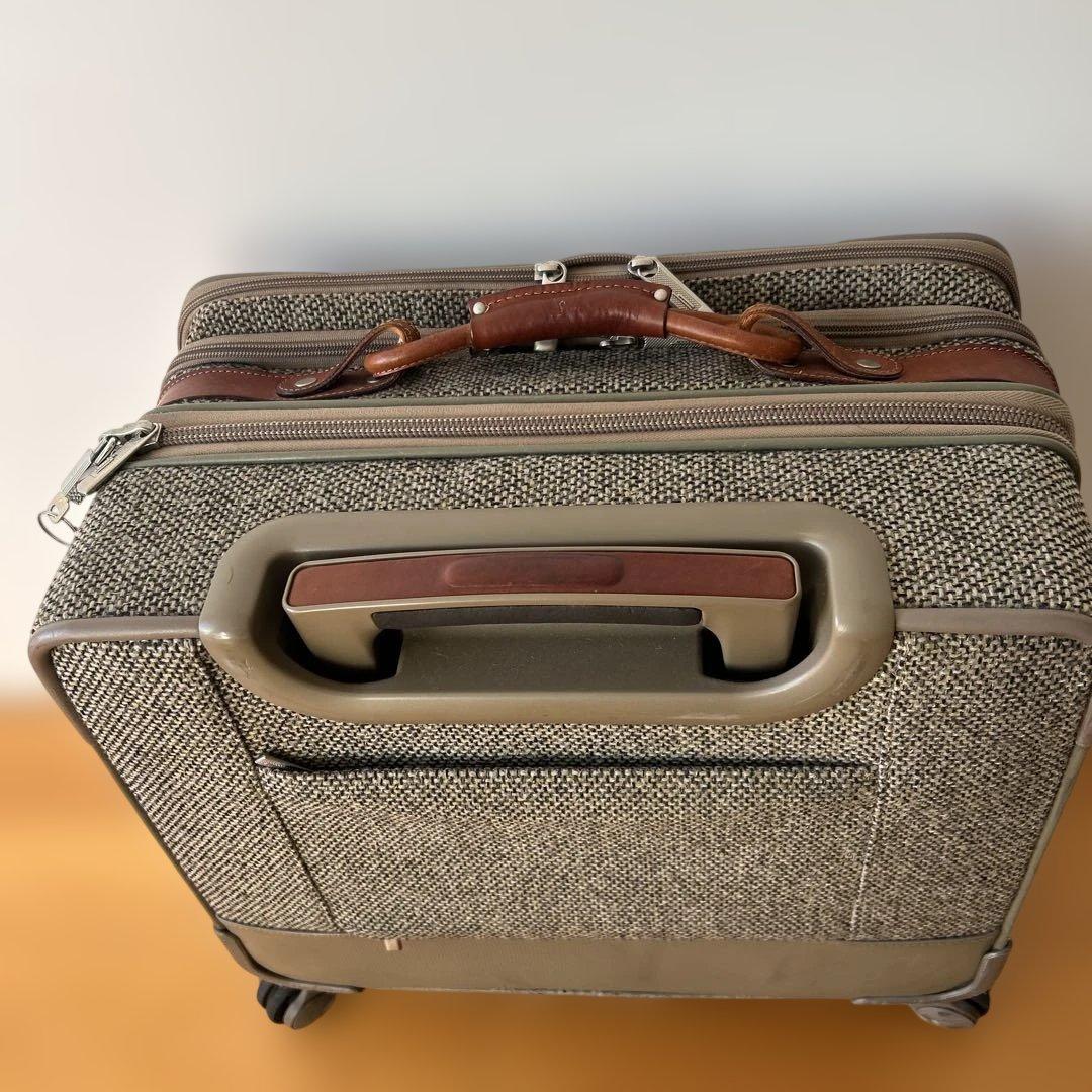 ハートマン　キャリーバック　ツイード機内持ち込みサイズ　レア　美品