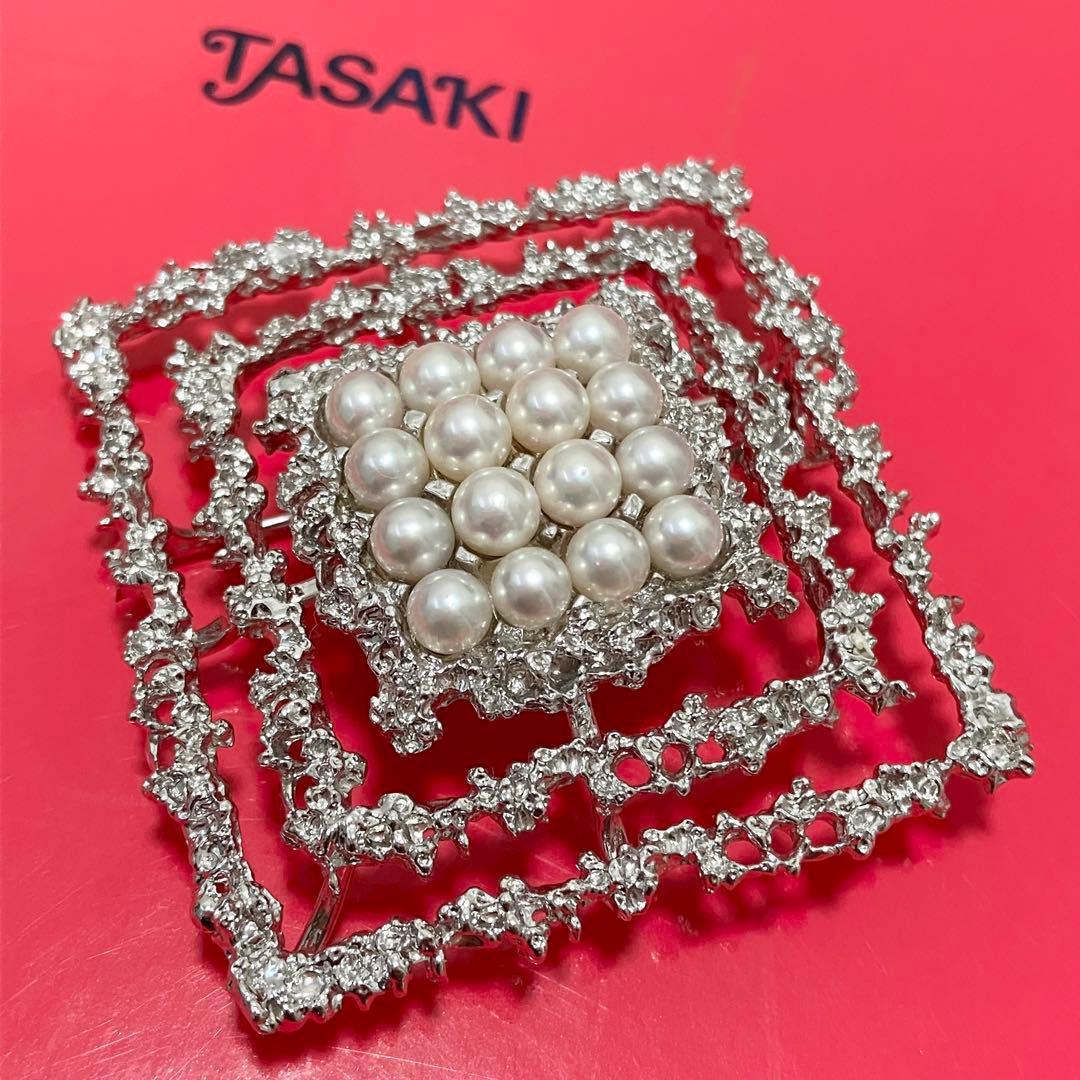 TASAKI✨田崎真珠　パールブローチ　12粒　ベビーパール