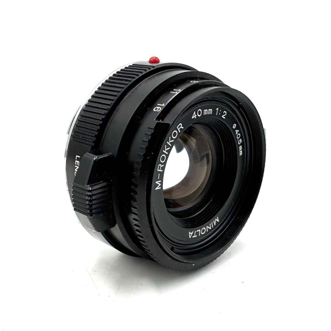 MINOLTA ミノルタM-ROKKOR 40mm f2 ライカMマウントレンズ
