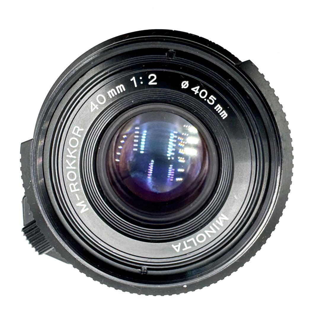 MINOLTA ミノルタM-ROKKOR 40mm f2 ライカMマウントレンズ