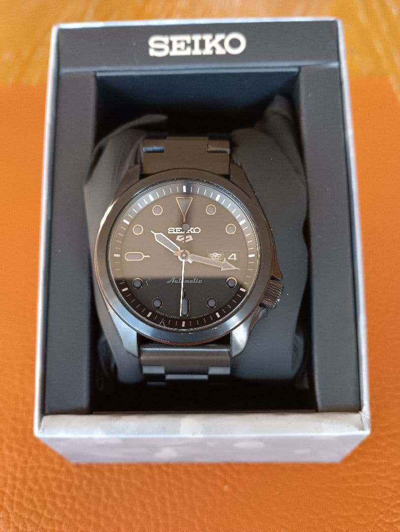 SEIKO 5SPORTS ステンレスベルト付 SBSA059 5スポーツ