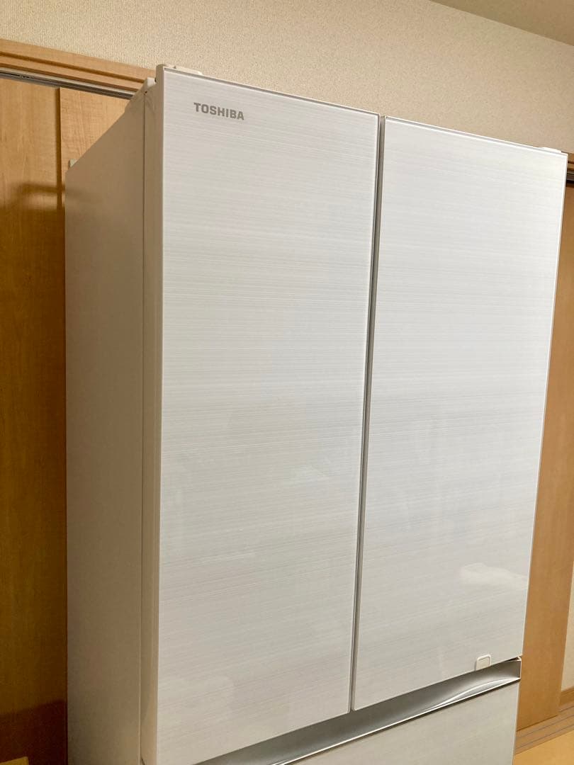 2021年製 東芝 VEGETA GR-T460FZ(UW) 冷蔵庫