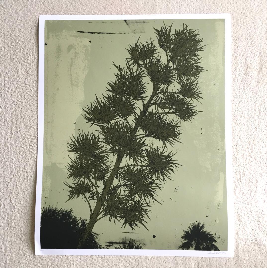 Evan Hecox Palm Spring Desert ポスター サイン入り