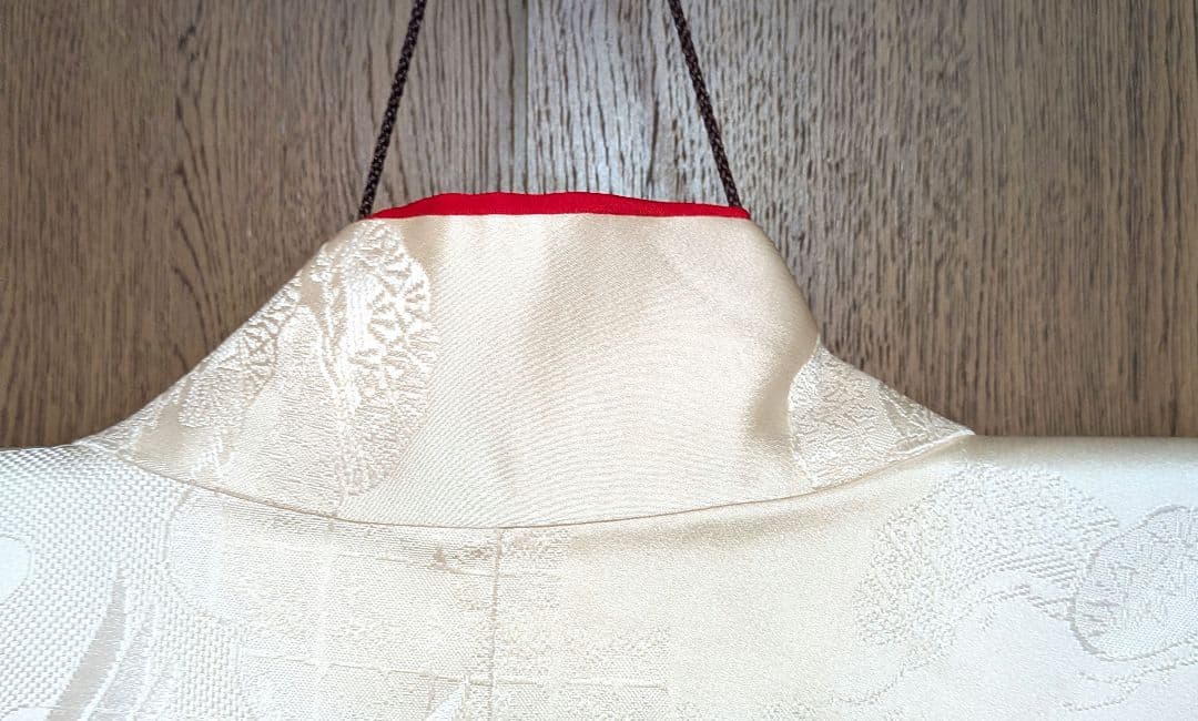 和装婚礼花嫁様 白無垢セット 赤フキ比翼