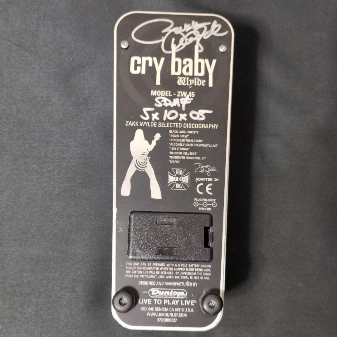 ギター Dunlop Cry Baby Zakk Wylde ZW-45