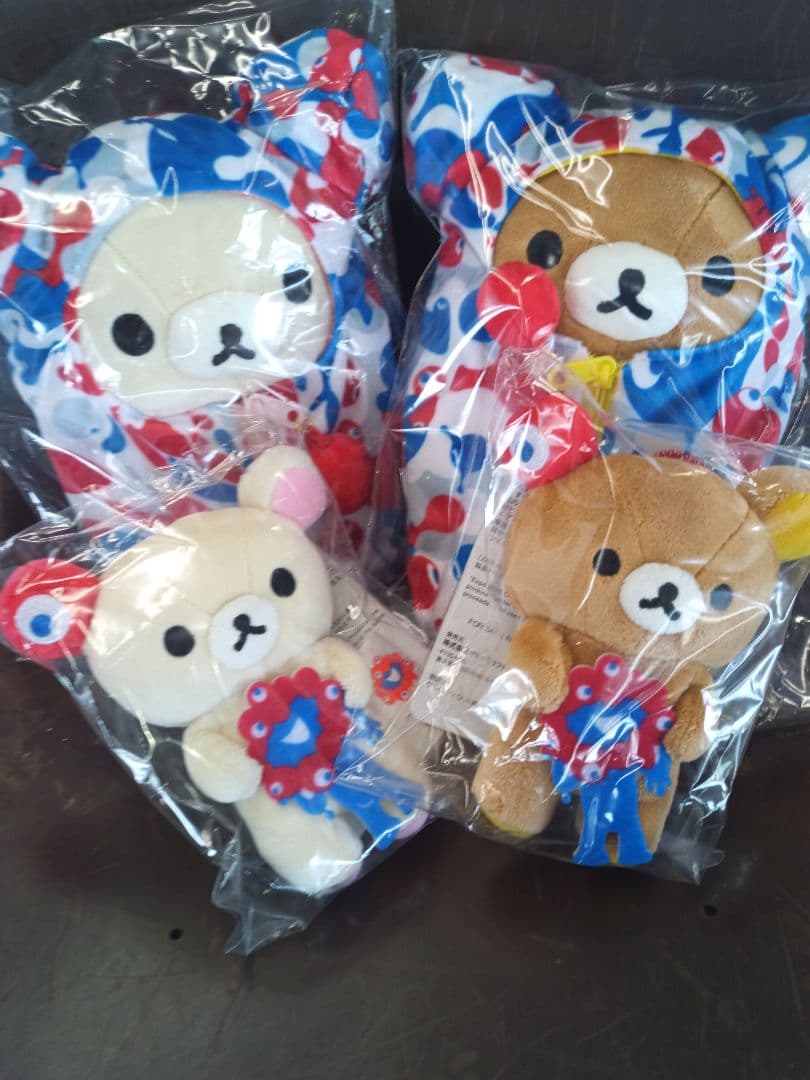 新品未開封 Expoコラボ リラックマ ぬいぐるみセット