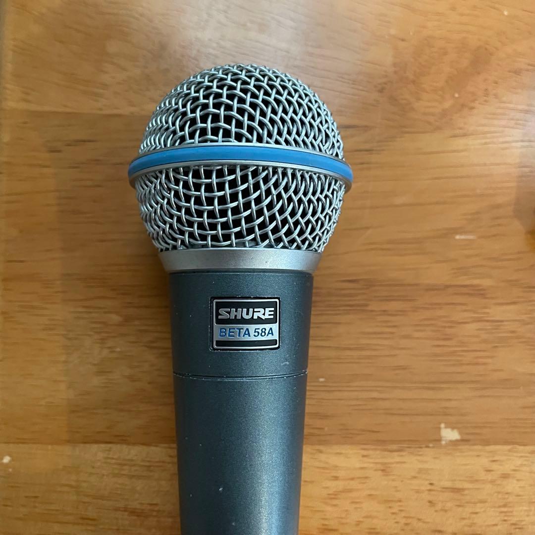 【SHURE】BETA 58A & SM58 マイク 2本セット