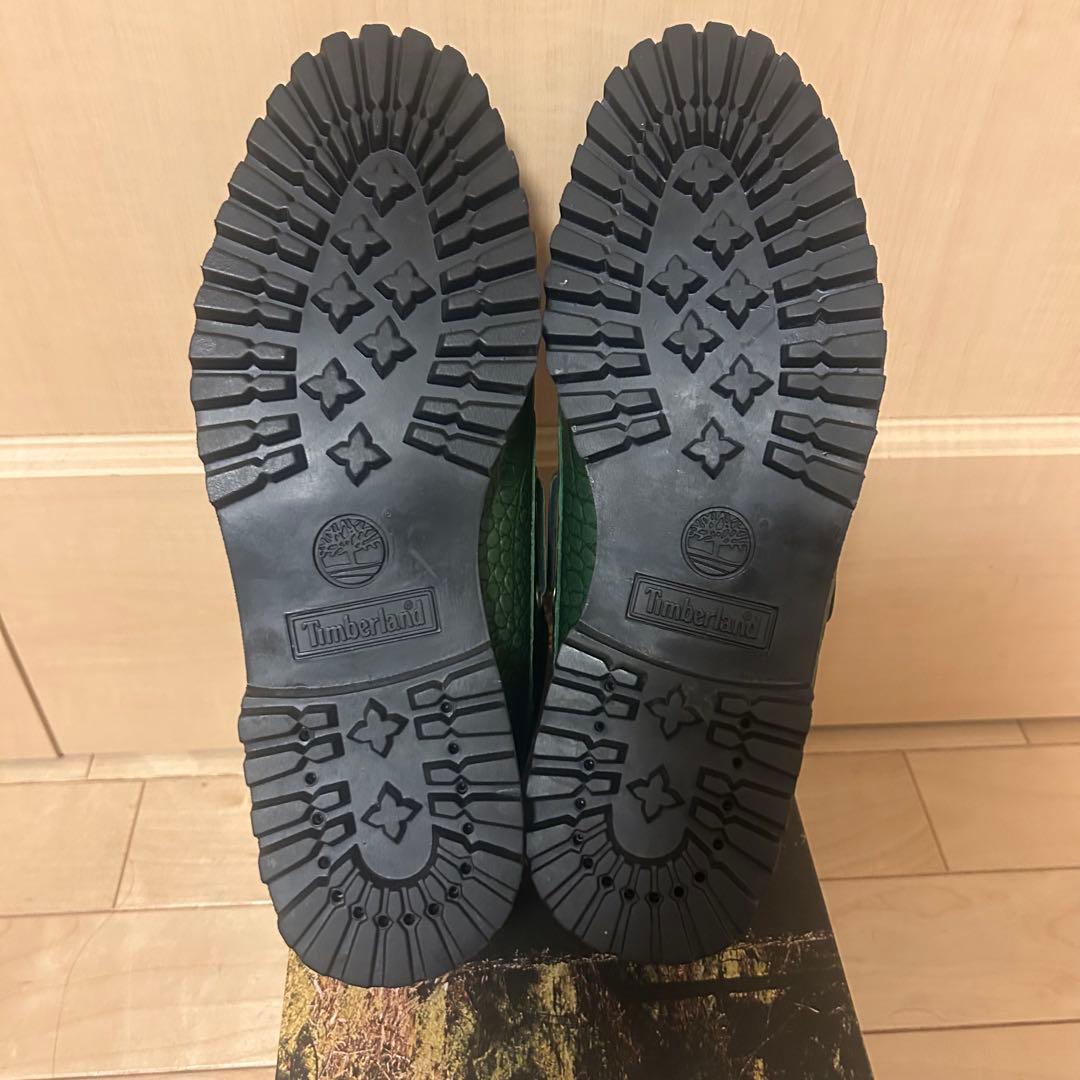 靴 Supreme Timberland 3-Eye Classic Lug 8m