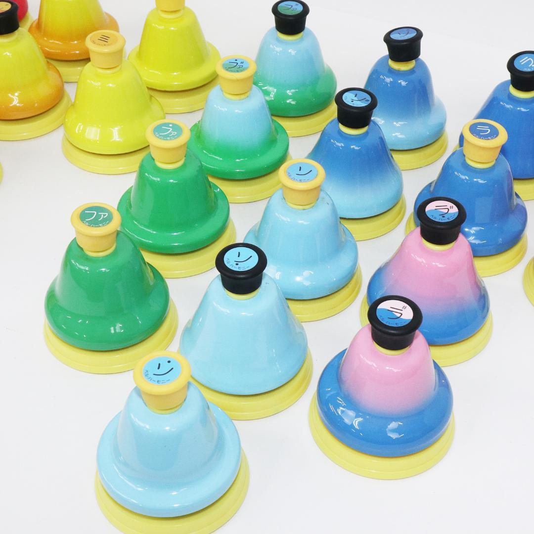 SUZUKI ベルハーモニー デスクタイプ スズキ ハンドベル 25音セット