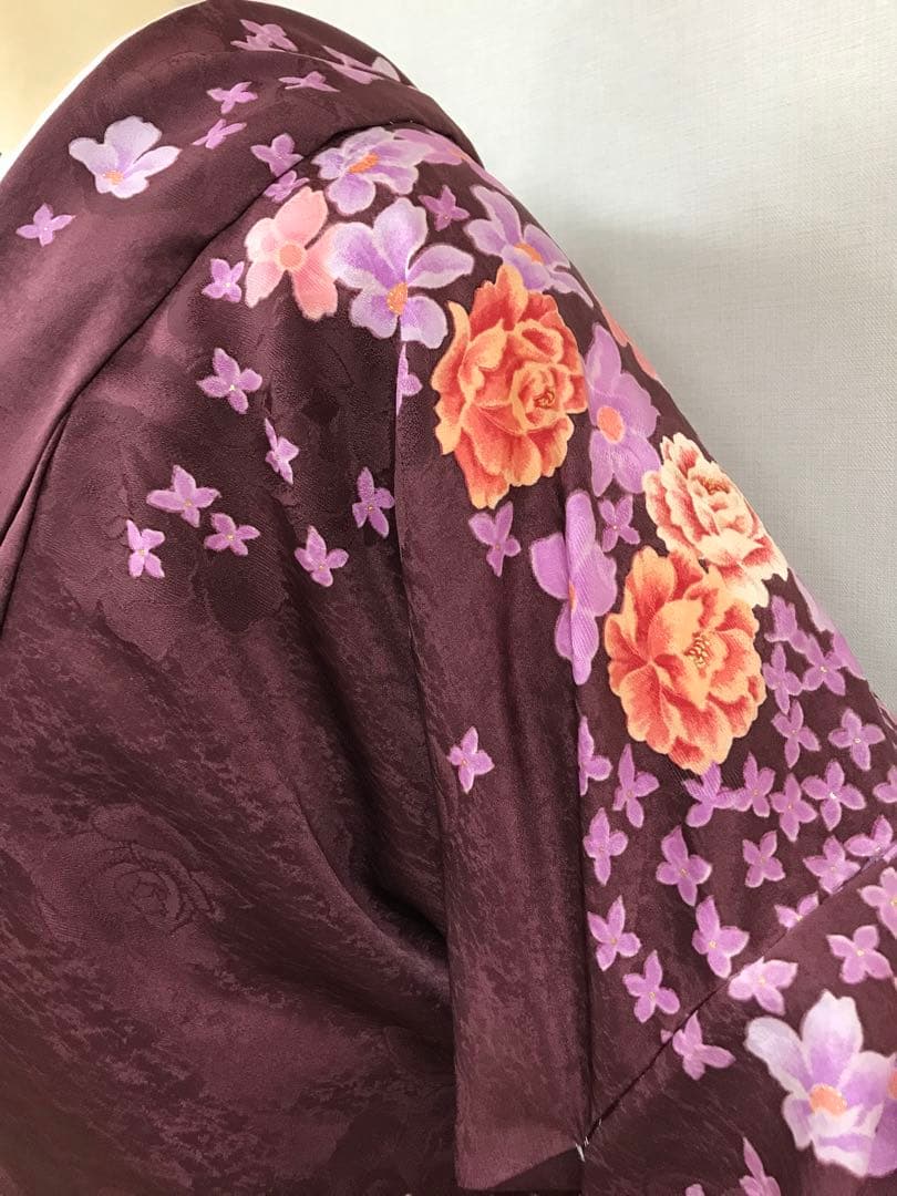 森英恵　振袖　未仕立て　正絹