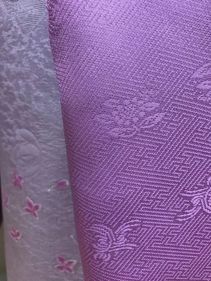 森英恵　振袖　未仕立て　正絹