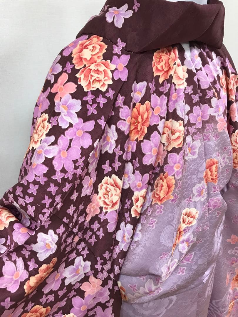 森英恵　振袖　未仕立て　正絹