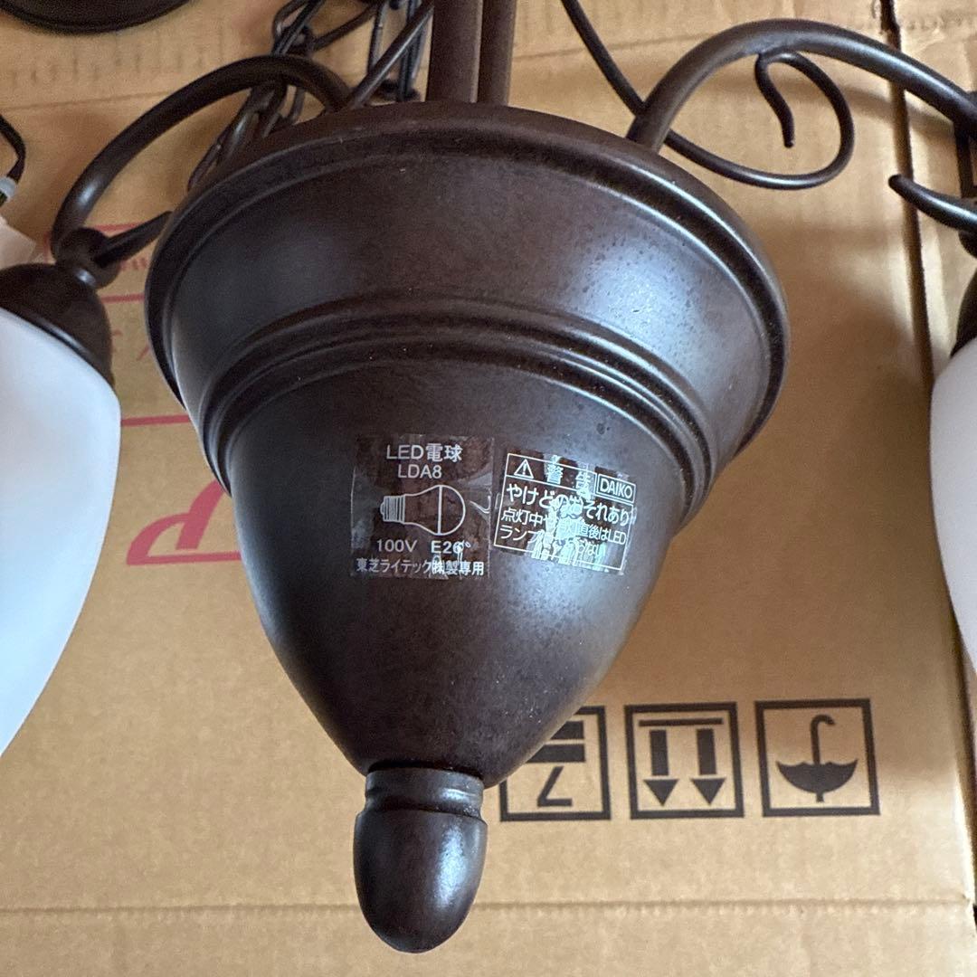 大光電機 DCH-38778Y シャンデリア 4.5畳用