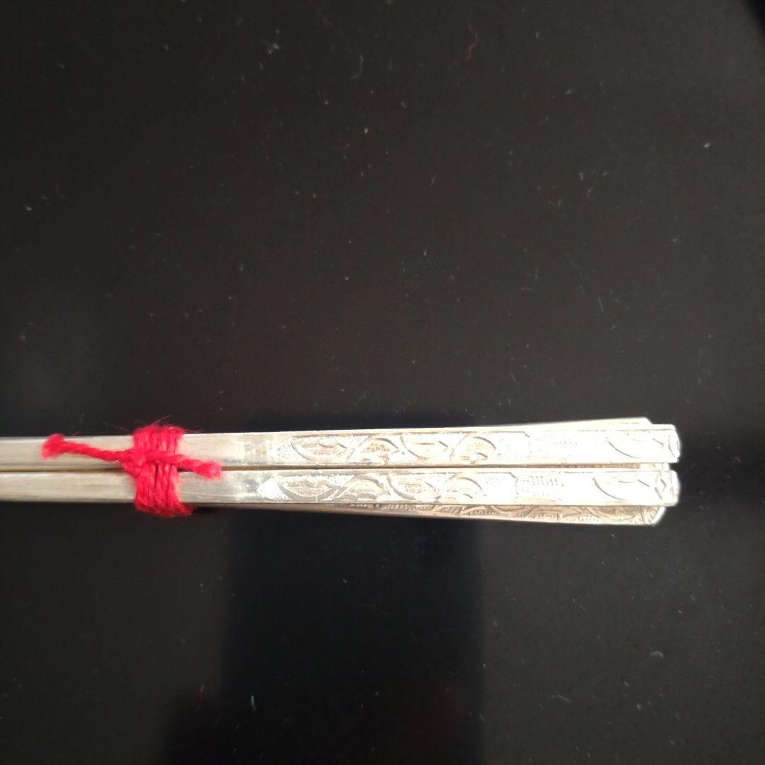 韓国　アンティ−ク　スプーンと箸セット