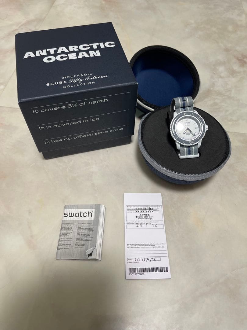 スウォッチ × ブランパン アンタークティク オーシャン　SALE
