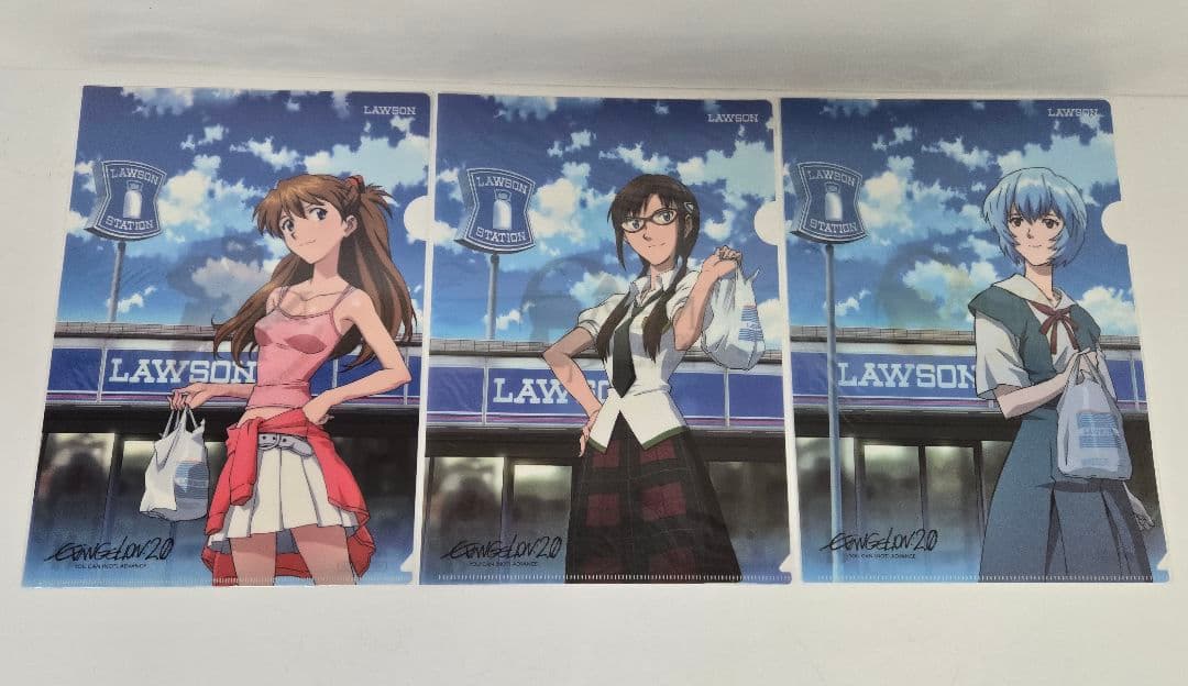 エヴァンゲリオン A4 クリアファイル 71枚セット 大量 まとめ ローソン等