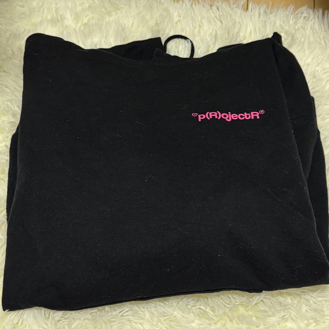 *p(R)ojectR® Heart Logo Hoodie Lサイズ