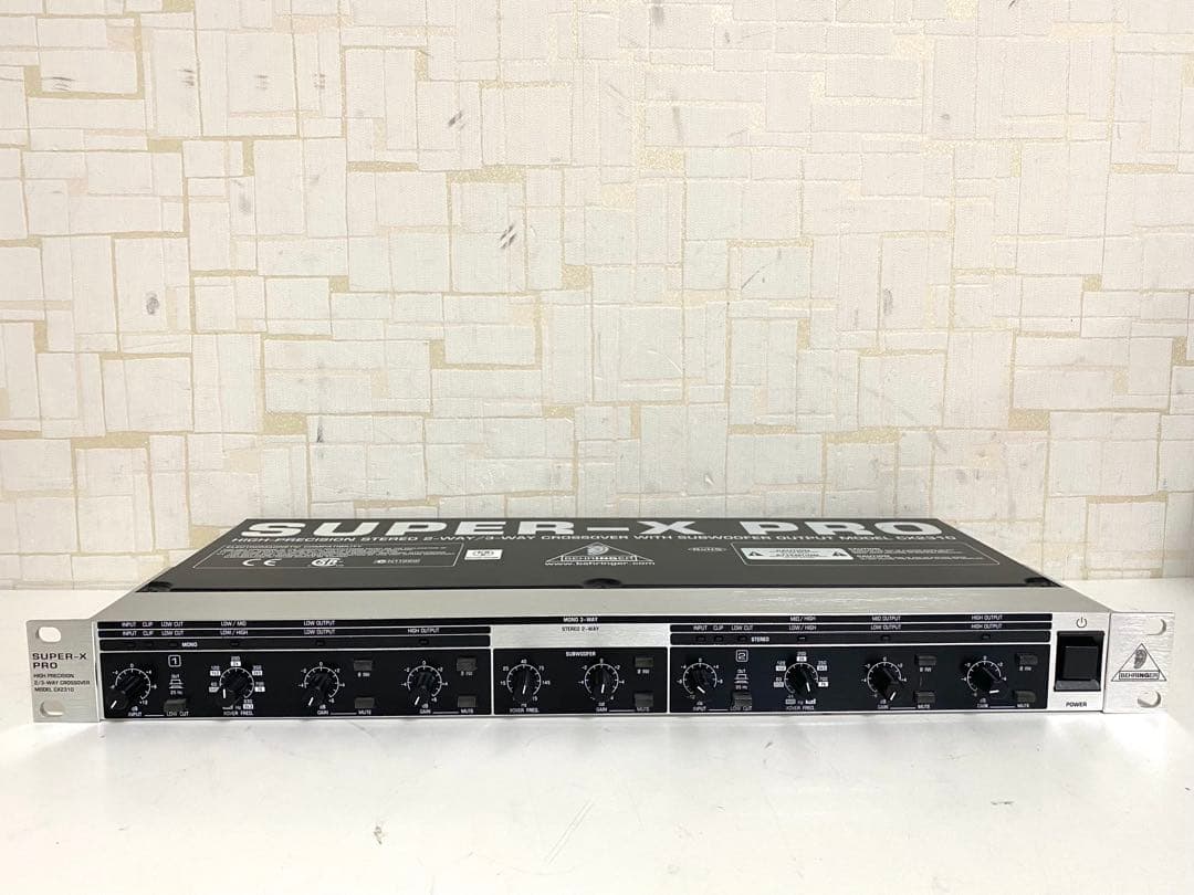 BEHRINGER SUPER-X PRO CX2310 チャンネルディバイダー