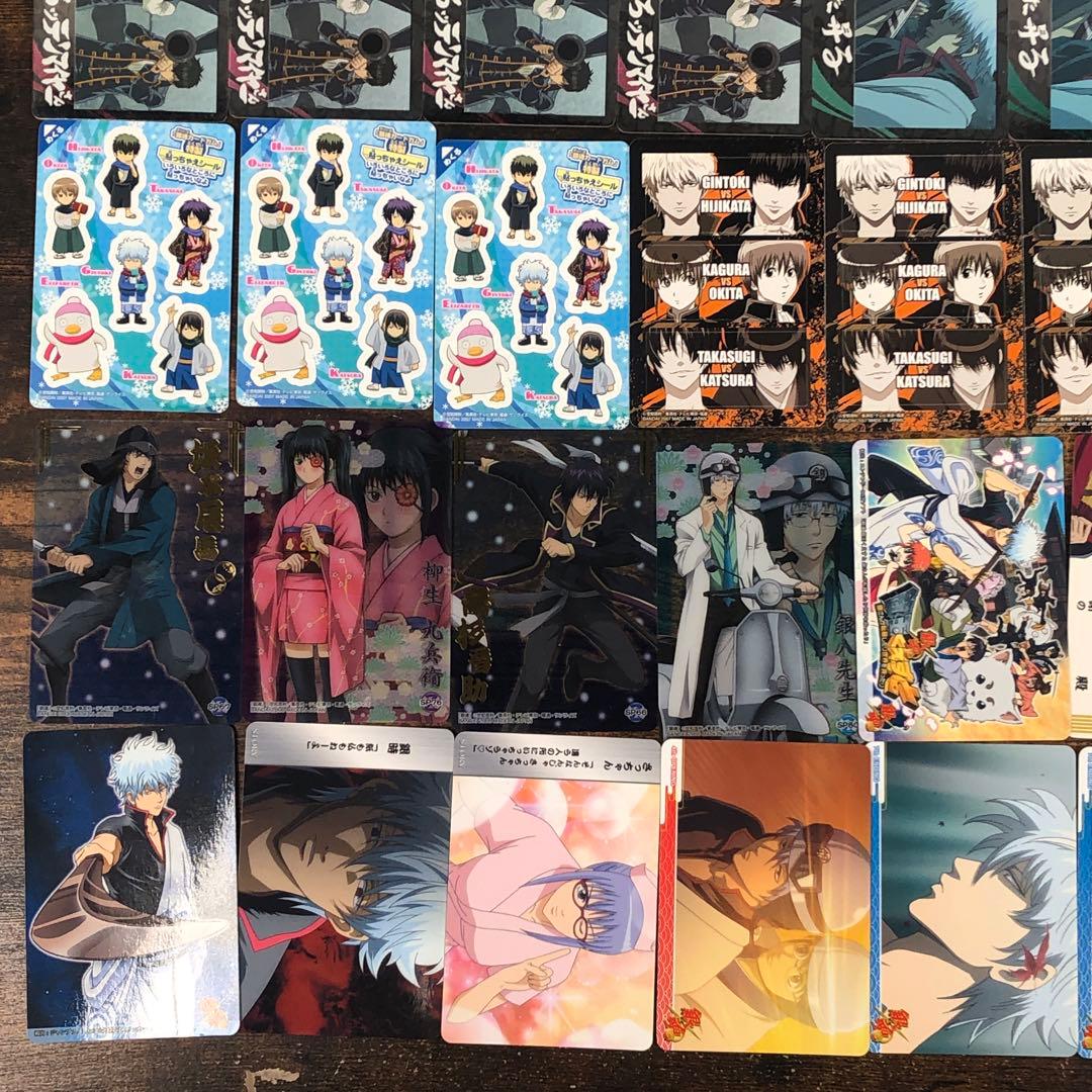 銀魂 ガム ウエハース クリアコレクション カード 82枚 まとめ