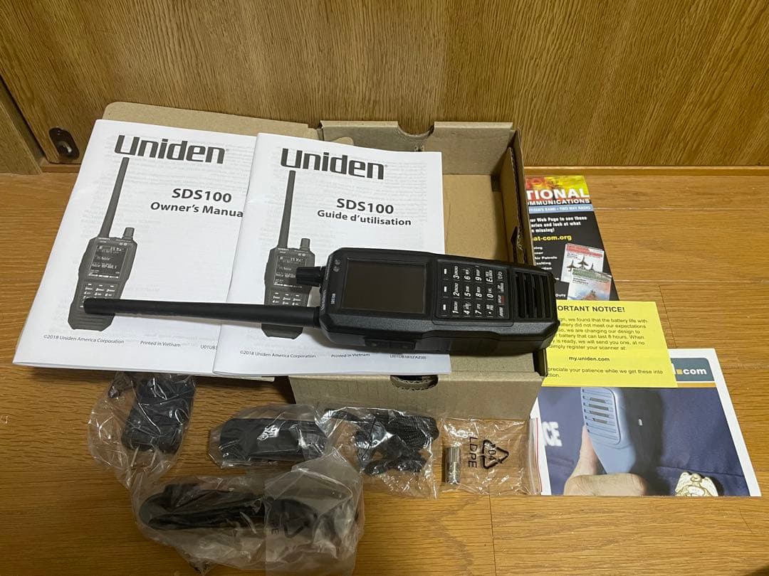 Uniden ユニデン sds100 I / Qデジタルハンドヘルドスキャナ