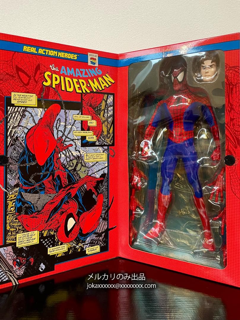 メディコムトイ スパイダーマン RAH アクションヒーローズ コミックVer