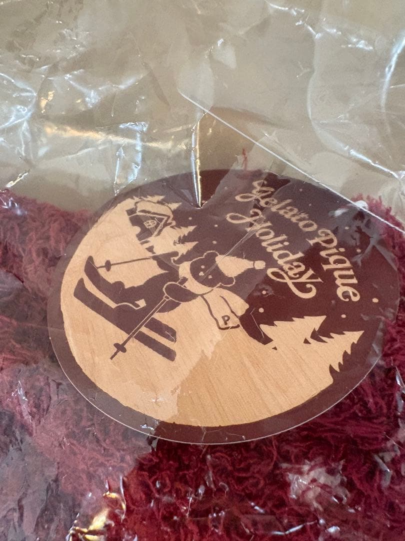 新品　ジェラートピケ holiday ジェラートスノーベアジャガードプルオーバー