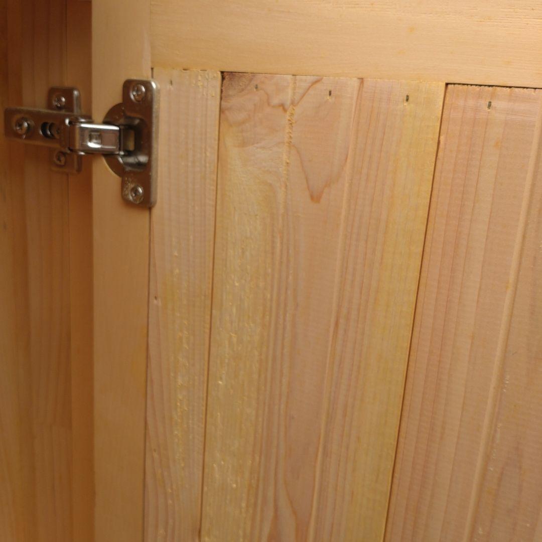 【送料込み】木製キャビネット・サイドボード　収納　DIY台