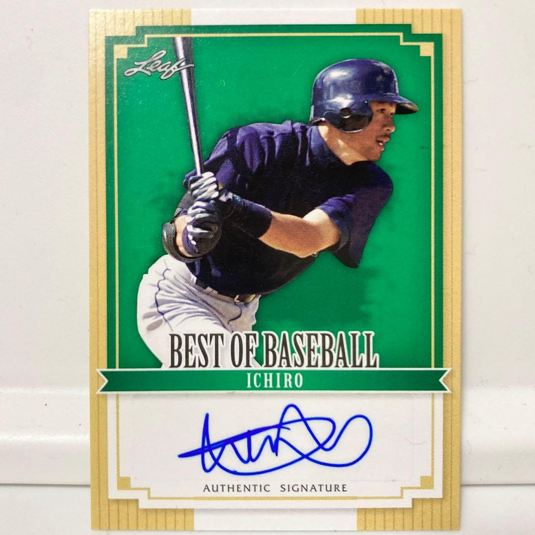 イチロー 直筆サイン 2012 Best of Baseball