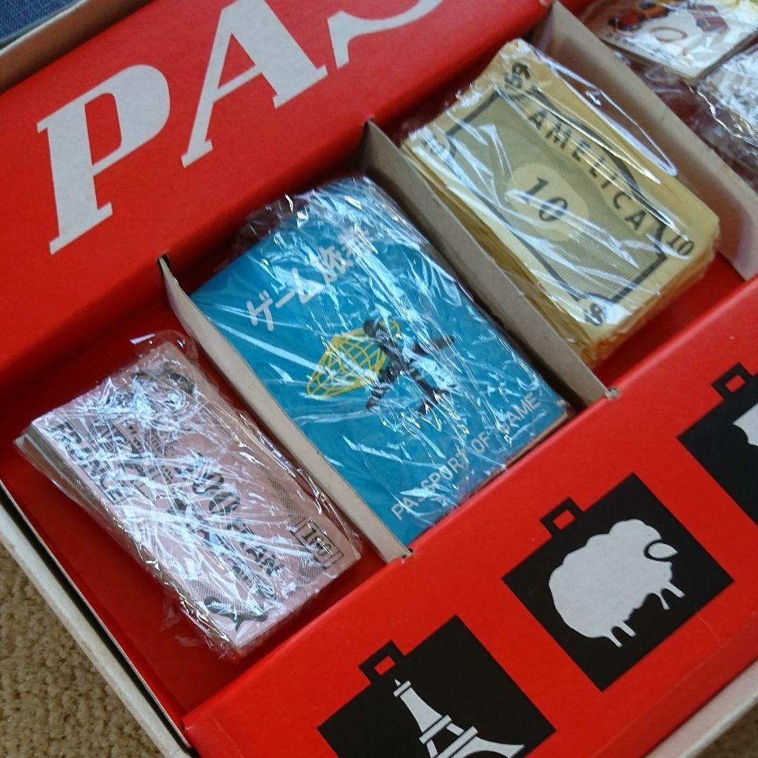 ❤️昭和レトロ ゲーム パスポート マウント ボード ゲーム