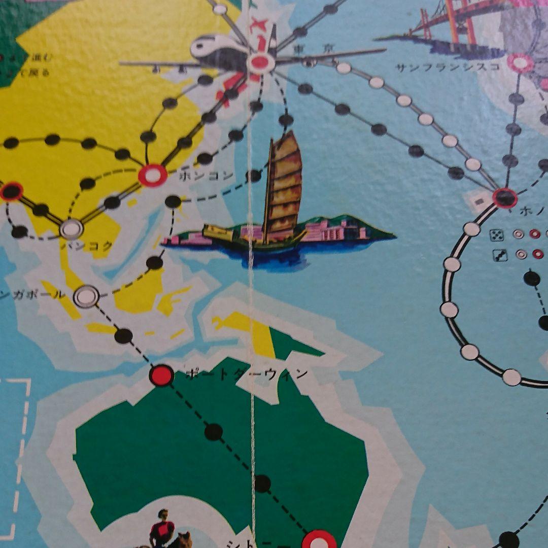 ❤️昭和レトロ ゲーム パスポート マウント ボード ゲーム