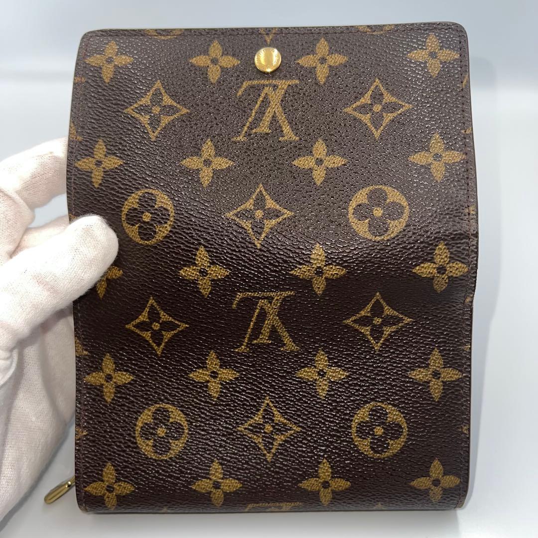 村*香様 ルイヴィトン モノグラム 長財布 フラップ