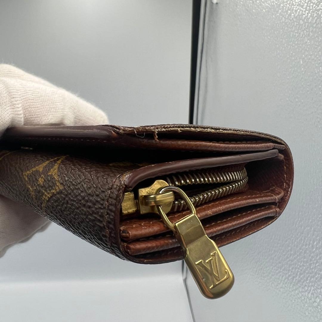 村*香様 ルイヴィトン モノグラム 長財布 フラップ