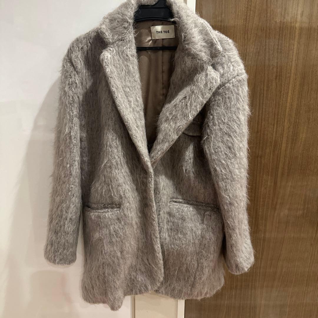 THE TOE シャギージャケット キャメル M