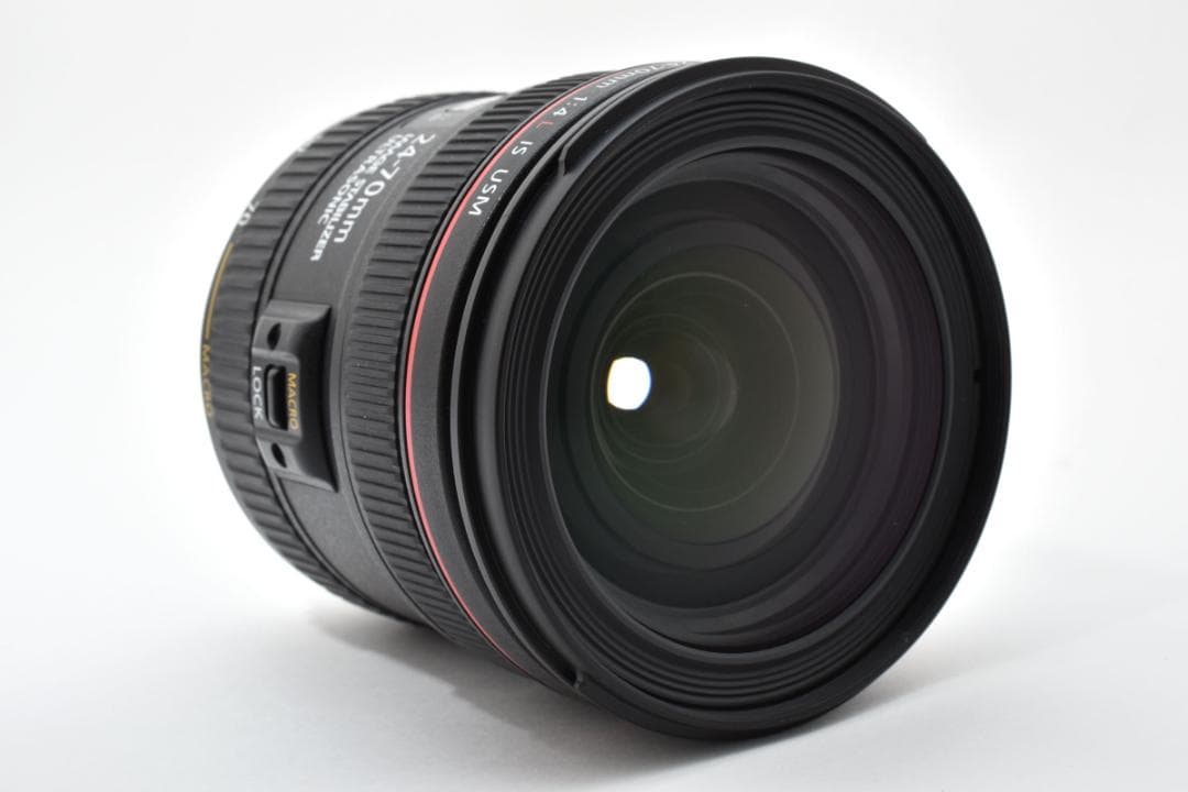 動確済 超美品 キャノン EF 24-70mm f/4 L IS #635