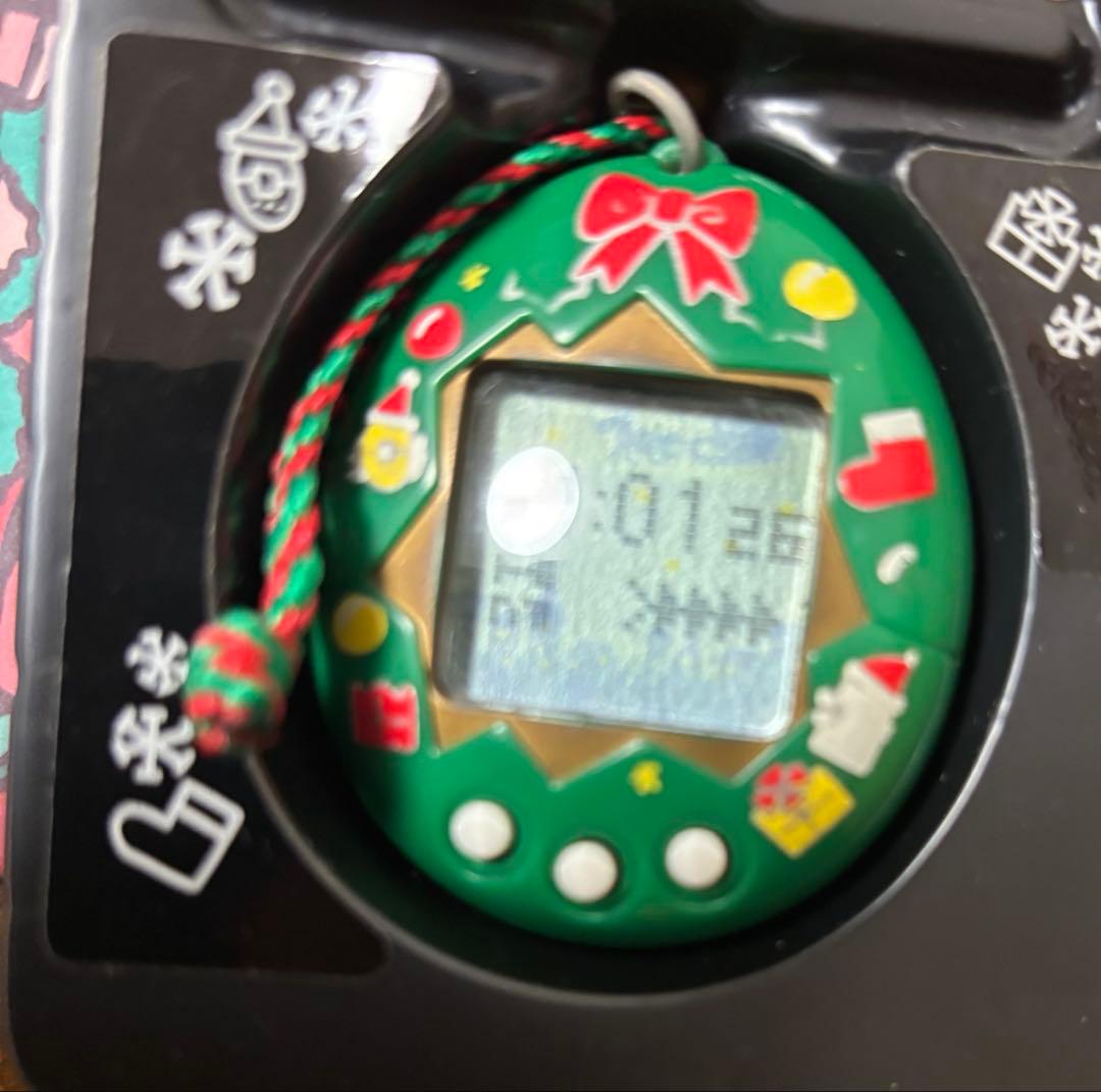 希少！サンタクロっちのたまごっち 人気！緑！入手困難！