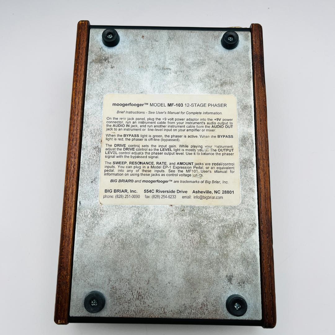 ギター Moogerfooger MF-103 12-stage Phaser