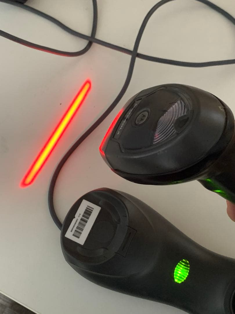 無線バーコードスキャナー Symbol LI4278 本体＋USB台座セット6台