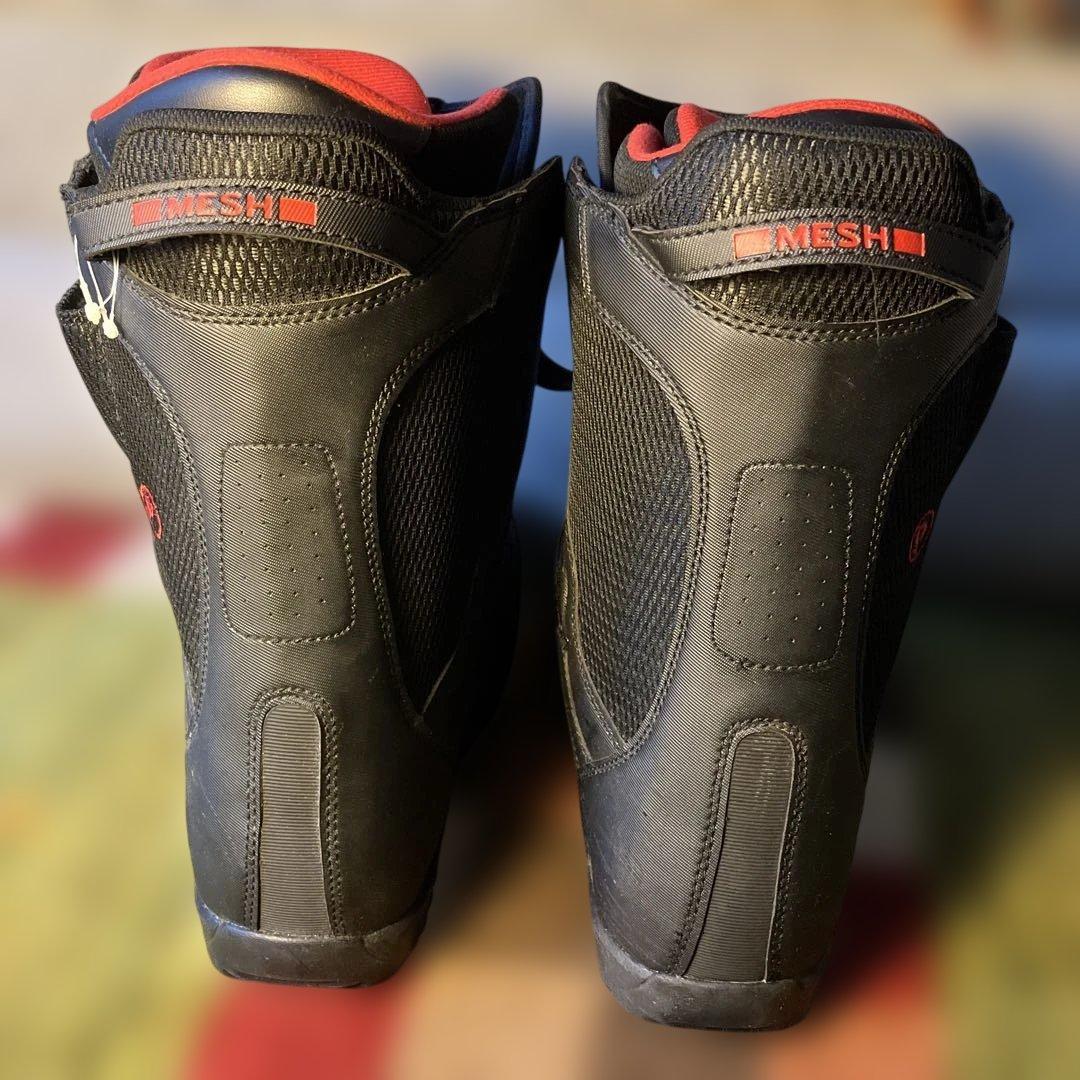 PALMER スノーボードブーツ ブラック/レッド