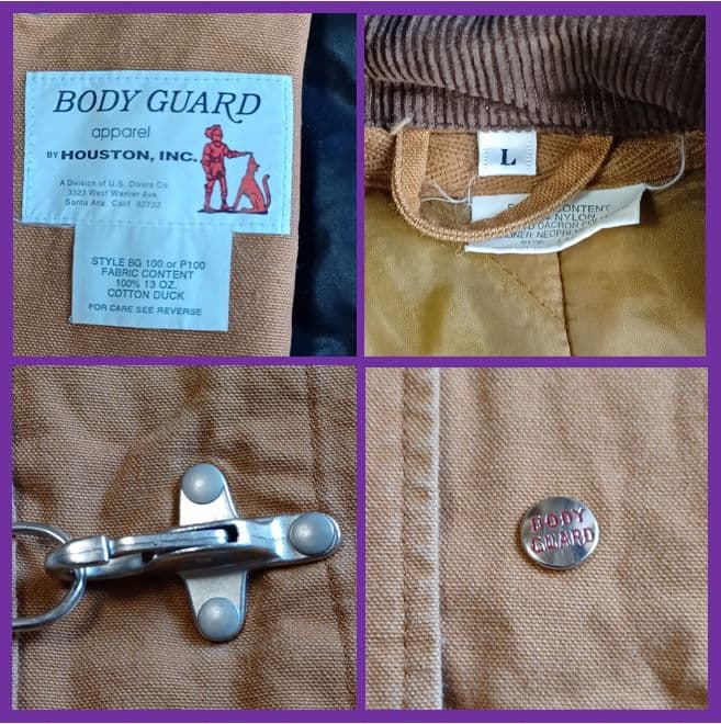 【貴重】BODY GUARD社製 ヴィンテージ ファイヤーマンコート