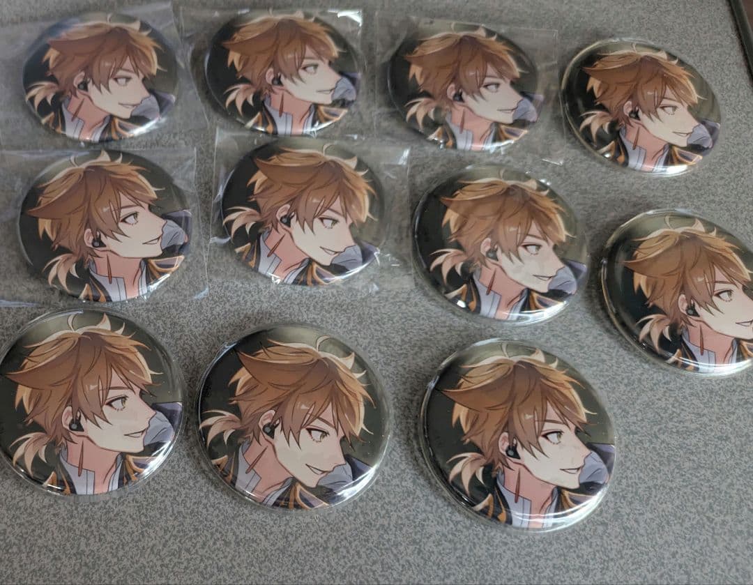 伏見ガク　SYMPHONIA　缶バッチ