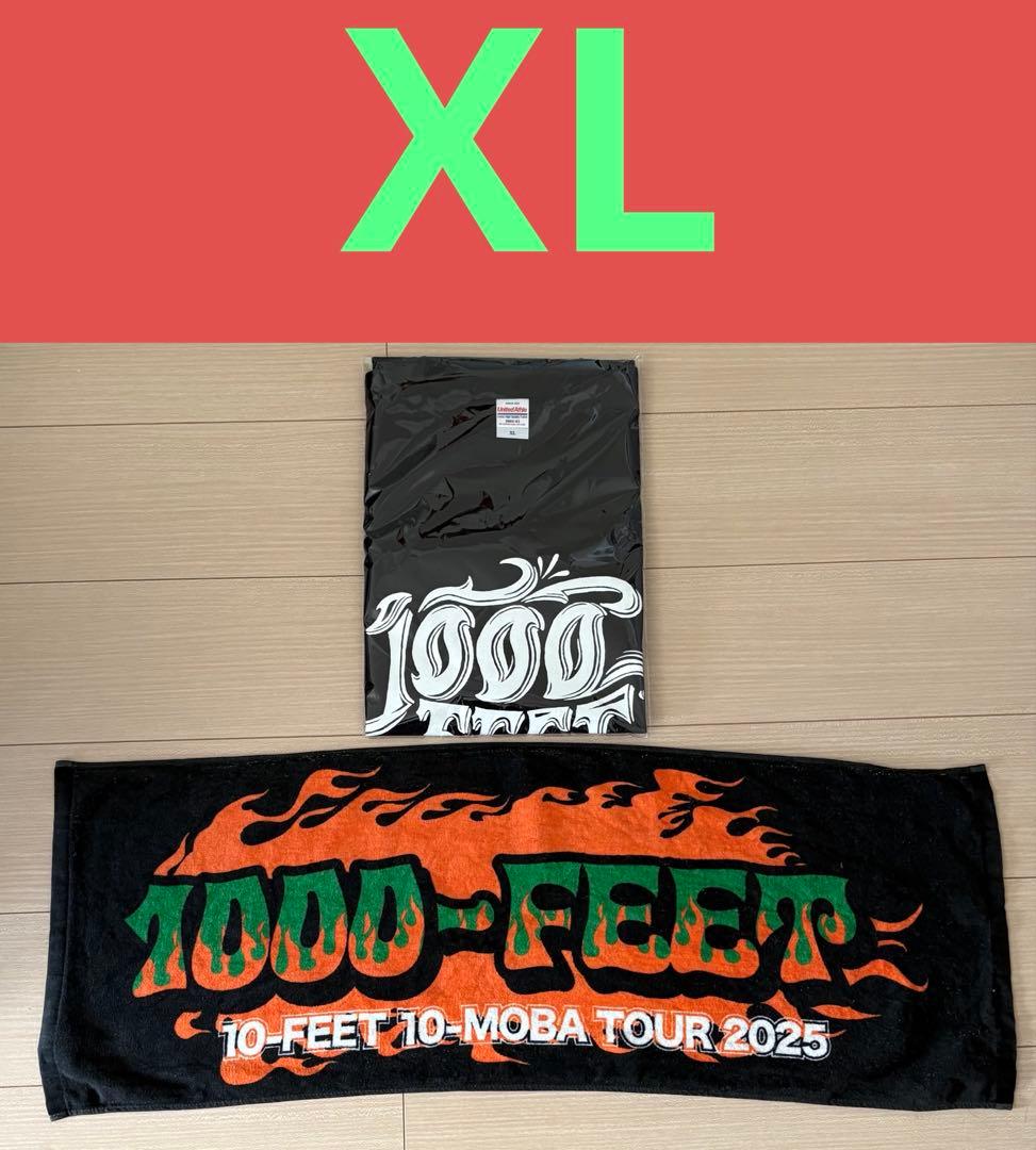 ❤️10-feet 1000-FEET 10-MOBA TOUR 2025 タオル