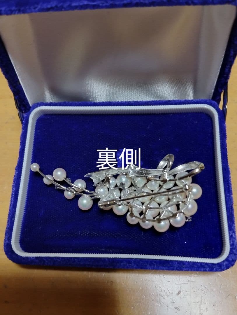 pyonpyonka パールブローチ（A）