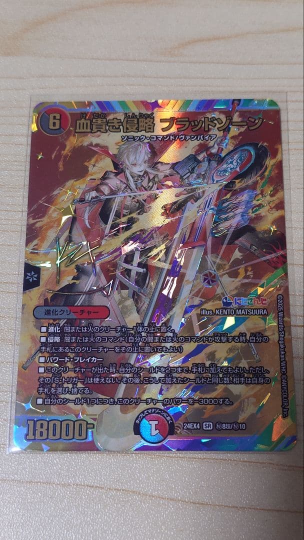 血貴き侵略 ブラッドゾーン サイン にじさんじ