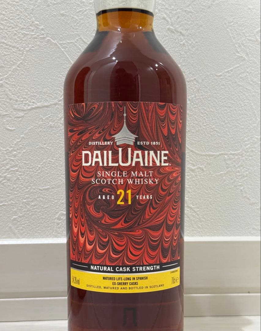 限定★ ダルユーイン 21年 カスクストレングス ディアジオ スペシャルリリース