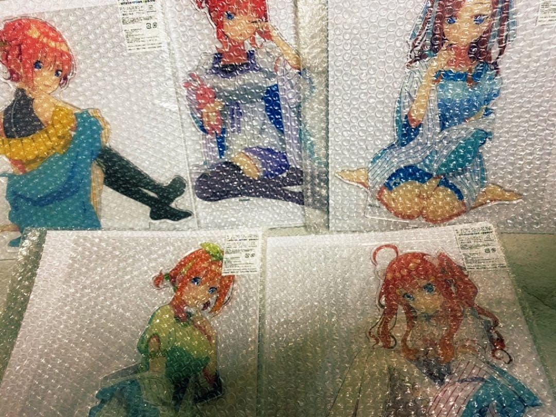 【新品未開封】五等分の花嫁　アクリルスタンド　アパレル　全種セット