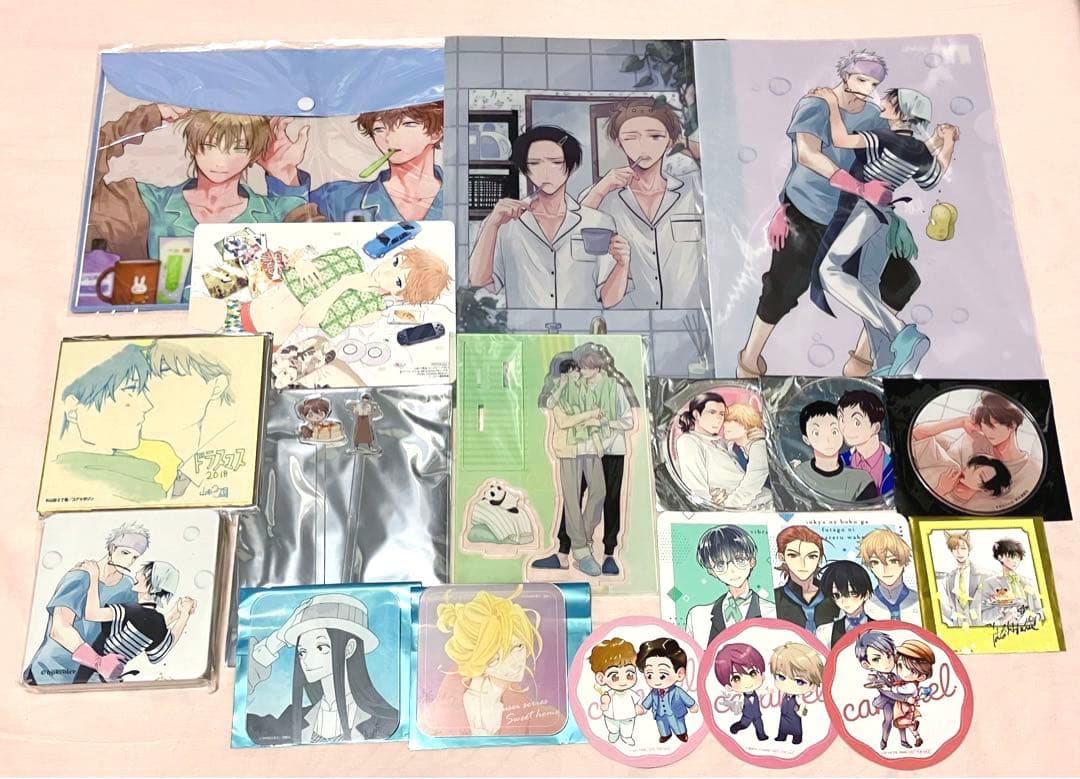 BLグッズ　まとめ売り⑧　コースター　アクスタ　ケース　クリアファイル