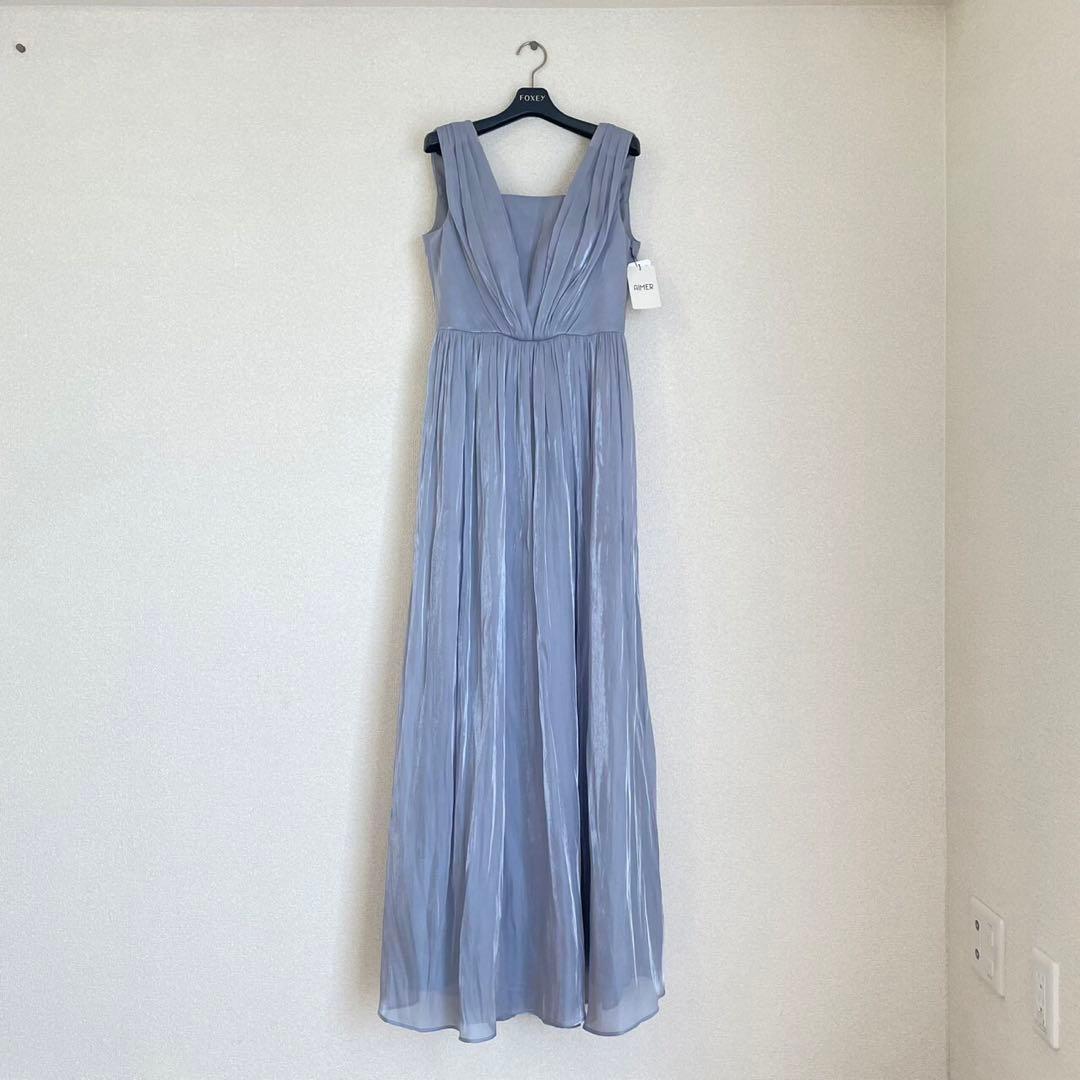 【新品未使用】AIMER アンティークサテンロングドレス ステージドレス