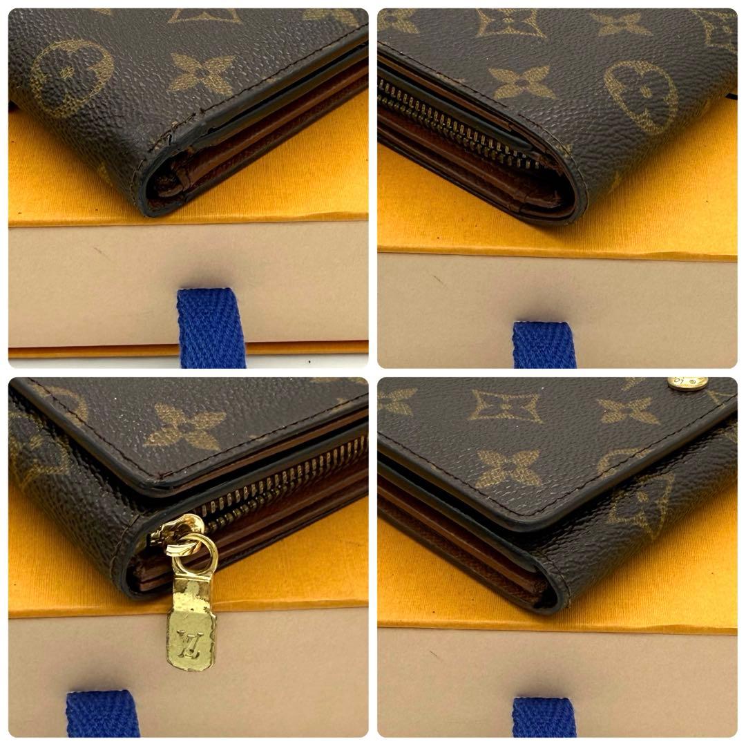 超美品✨ルイヴィトン モノグラム トレゾール L字ファスナー コンパクト財布