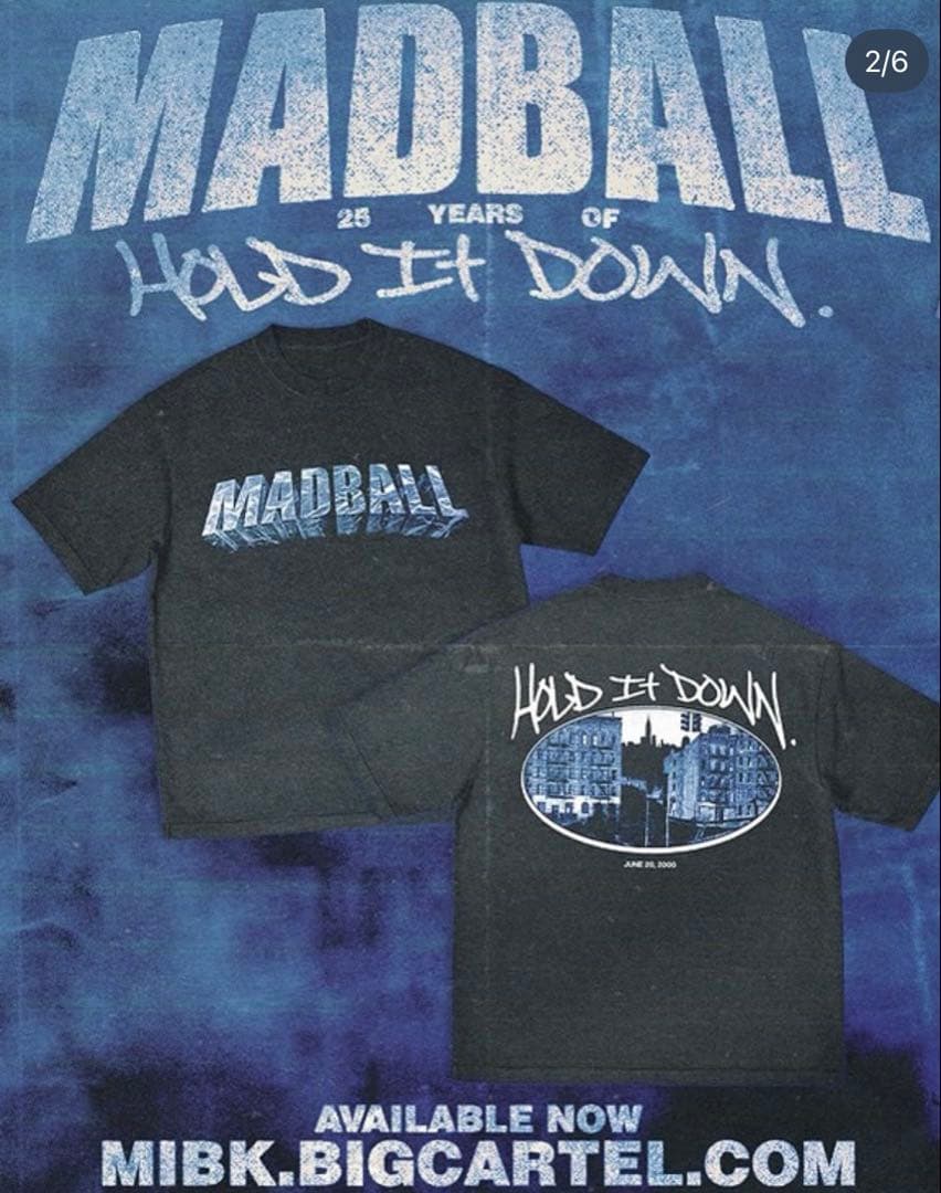 Madball tシャツ hold it down